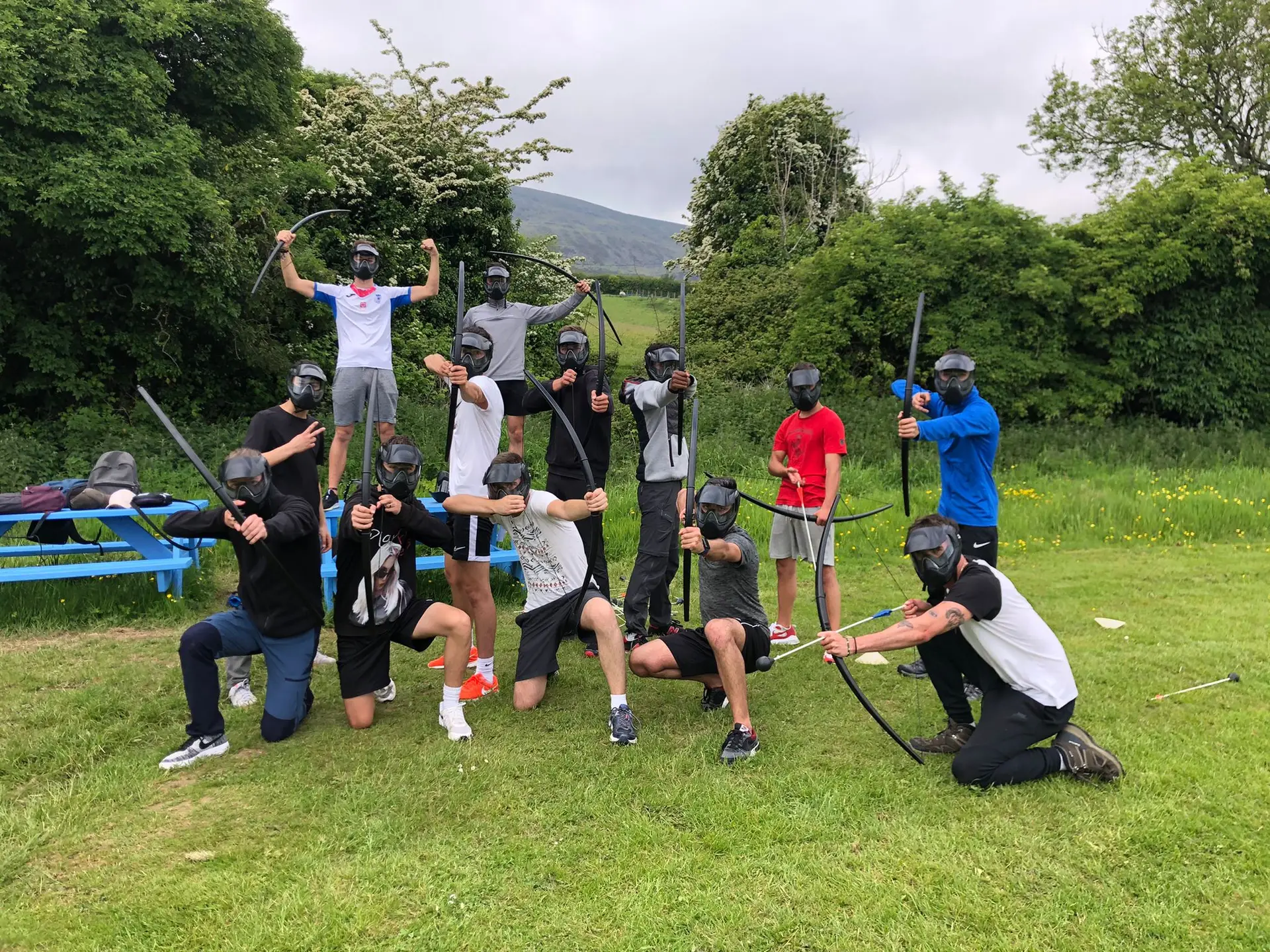Tag archery group